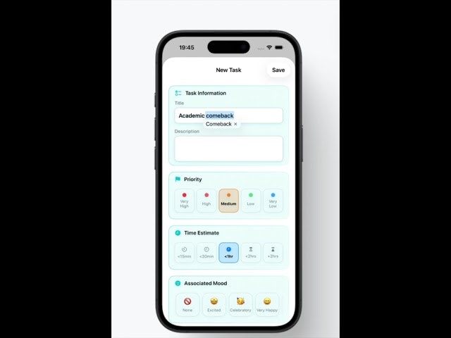 MoodTask screenshot 6