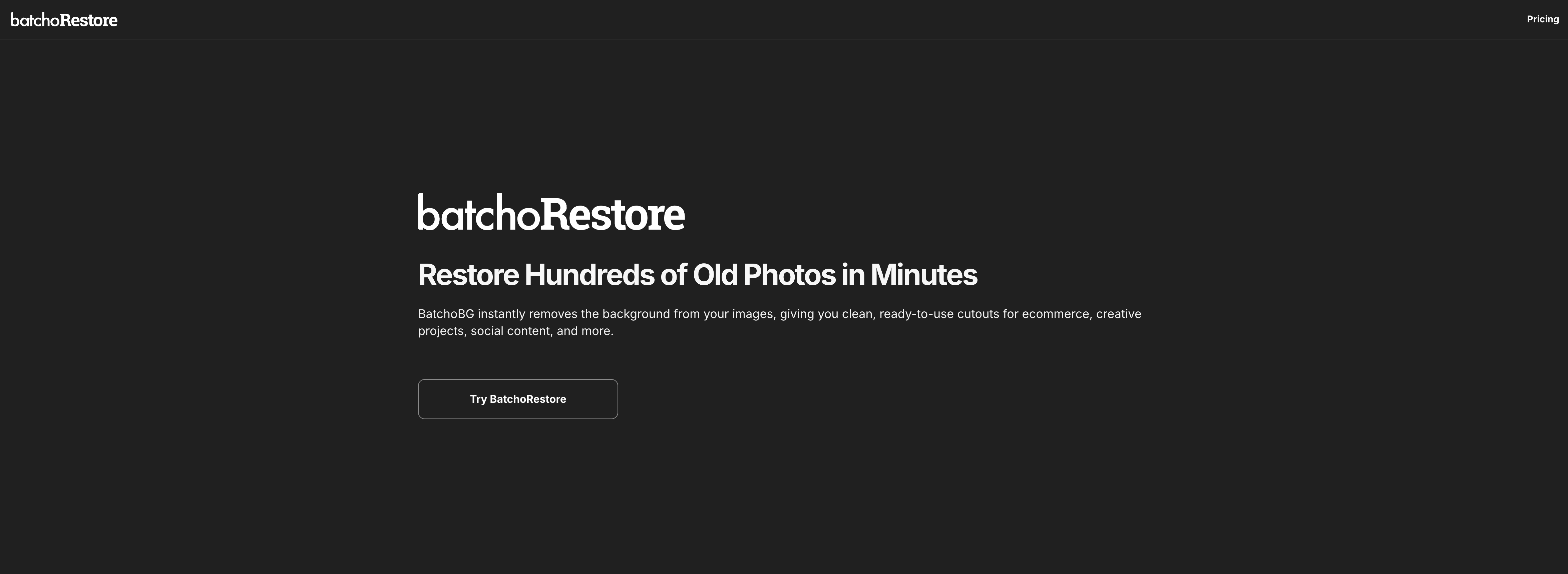 BatchoRestore screenshot 4