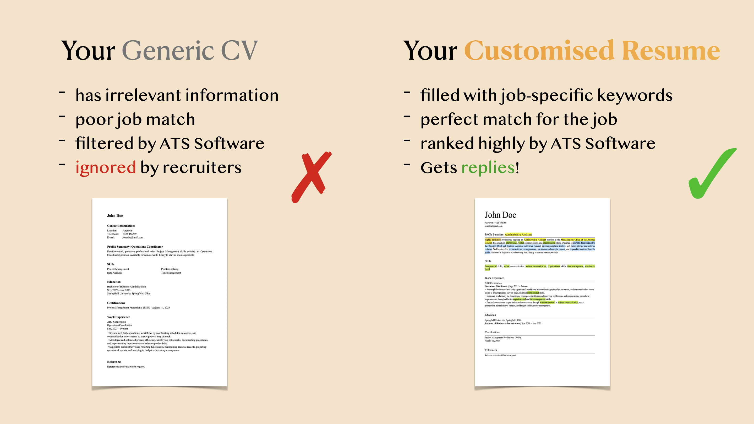 ResumeCustomizer screenshot 2