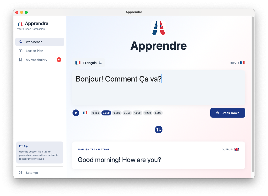 Apprendre - Master french, privately screenshot 3