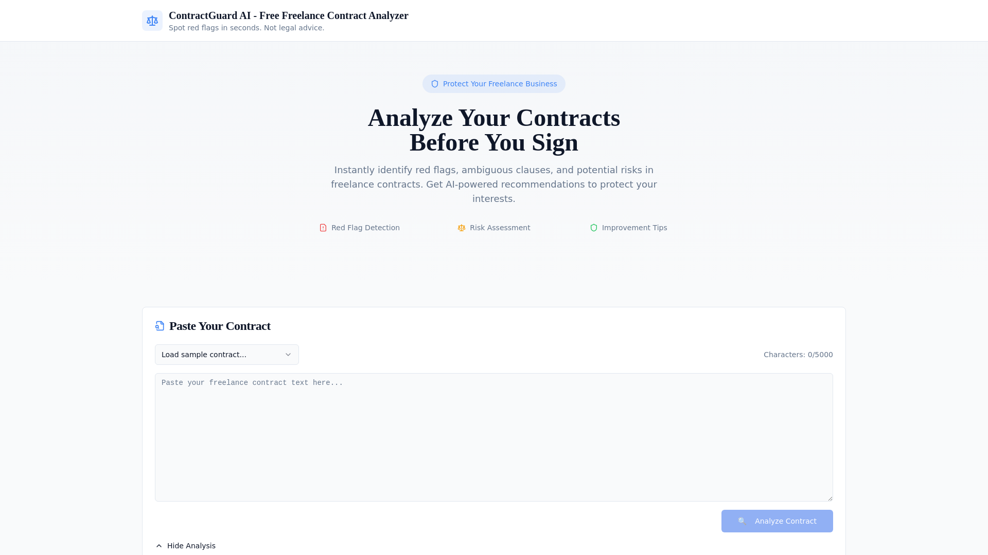 ContractGuard screenshot 1