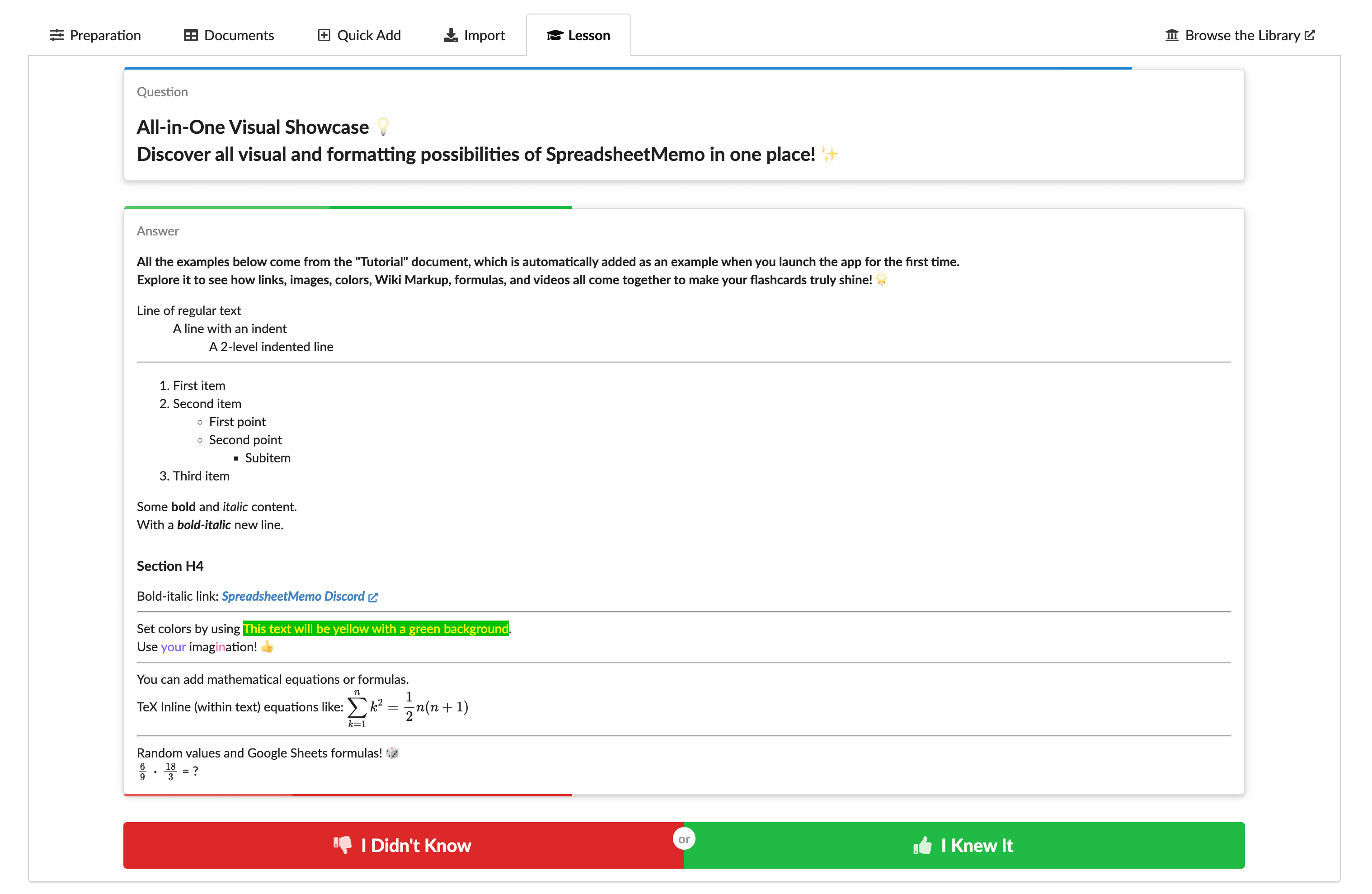 SpreadsheetMemo screenshot 3
