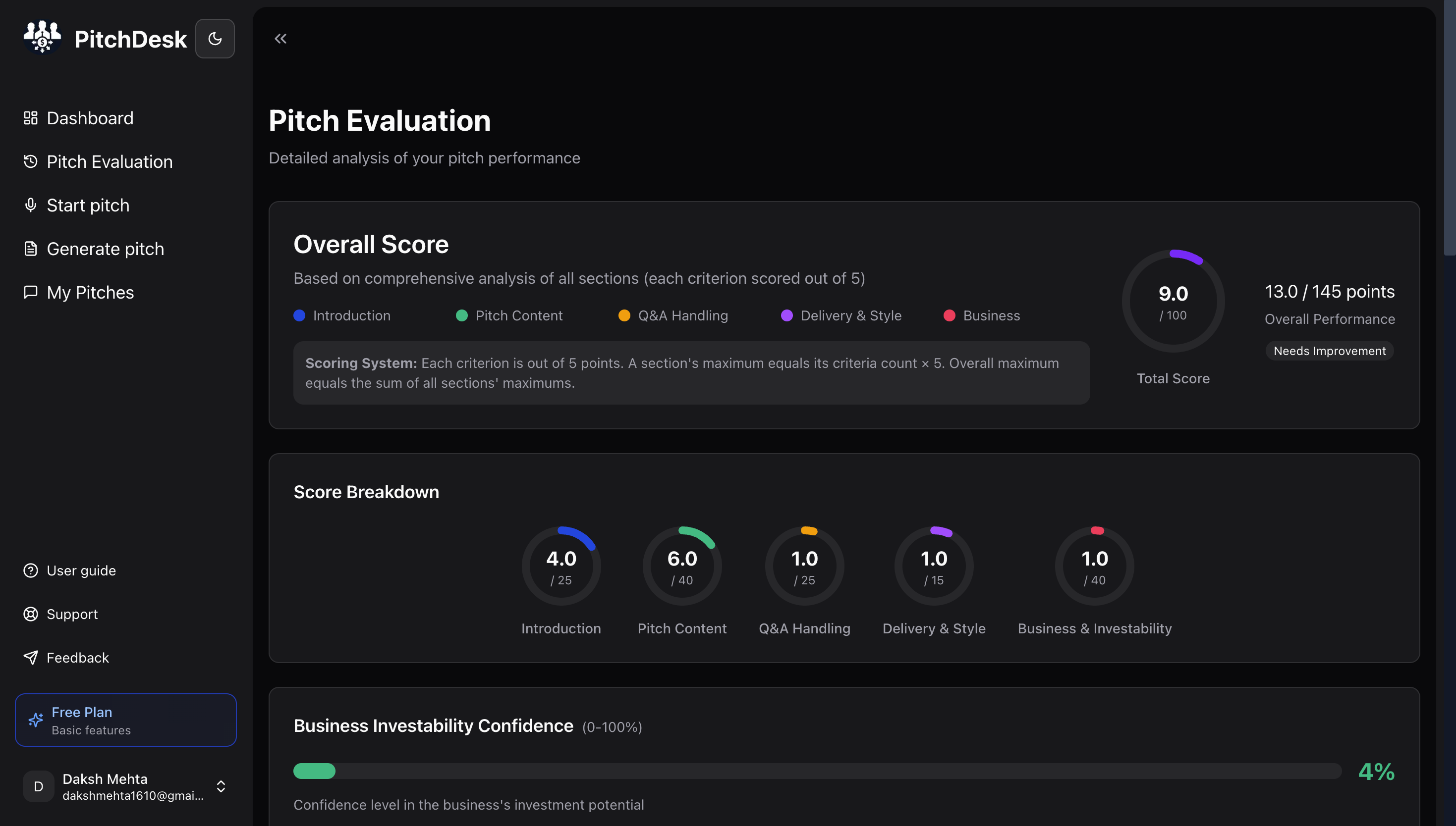 Pitch Desk screenshot 2