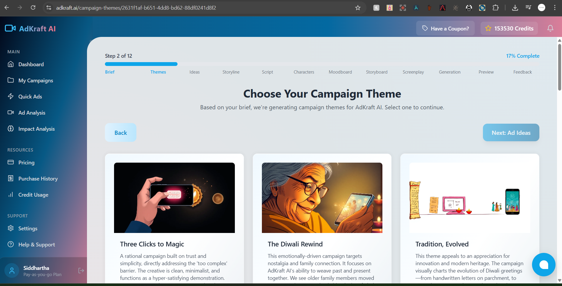 AdKraft AI screenshot 1