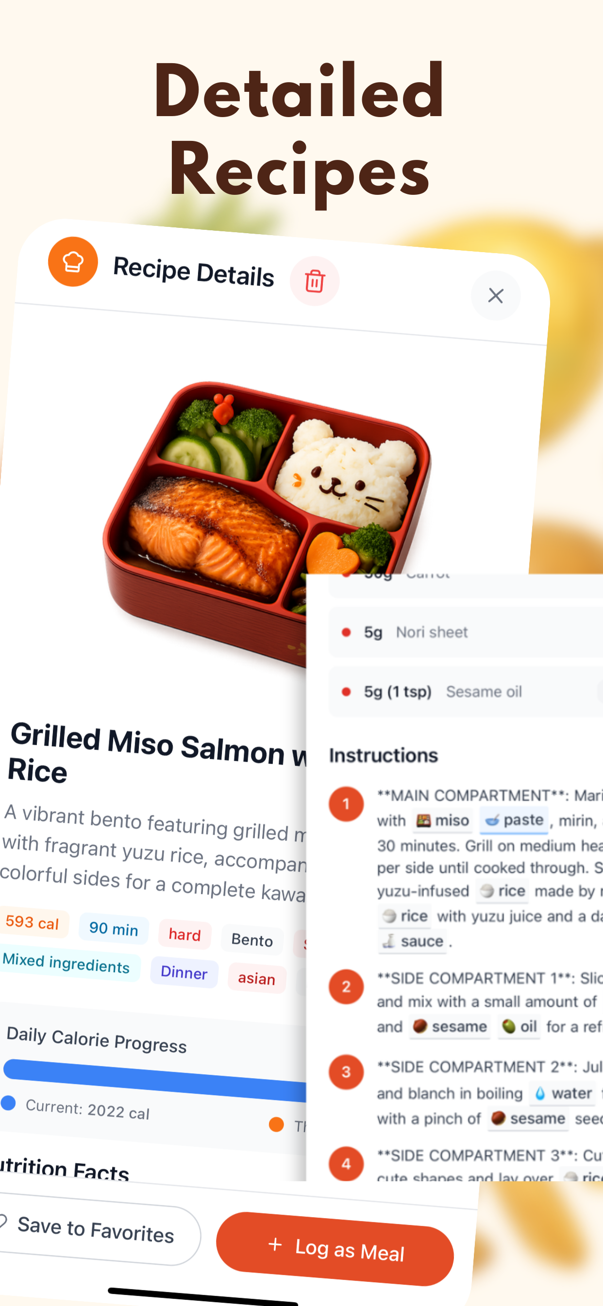 Nosh AI - Recipes & Nutrition (iOS app) screenshot 6