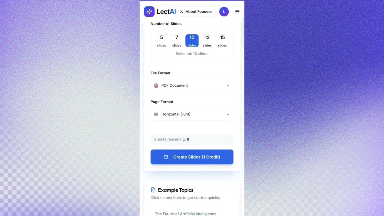 Lect Ai screenshot 1