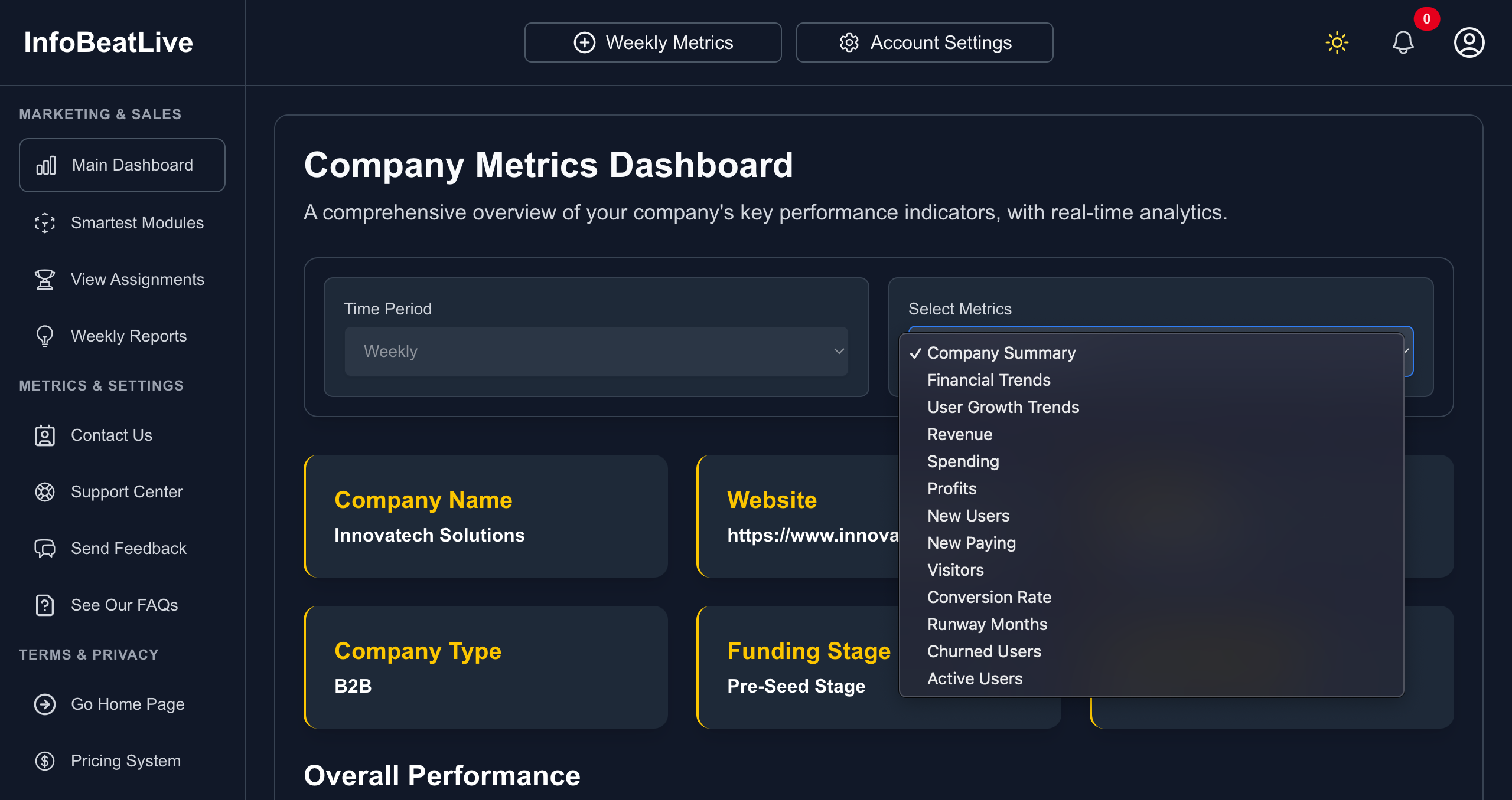 InfoBeatLive screenshot 3