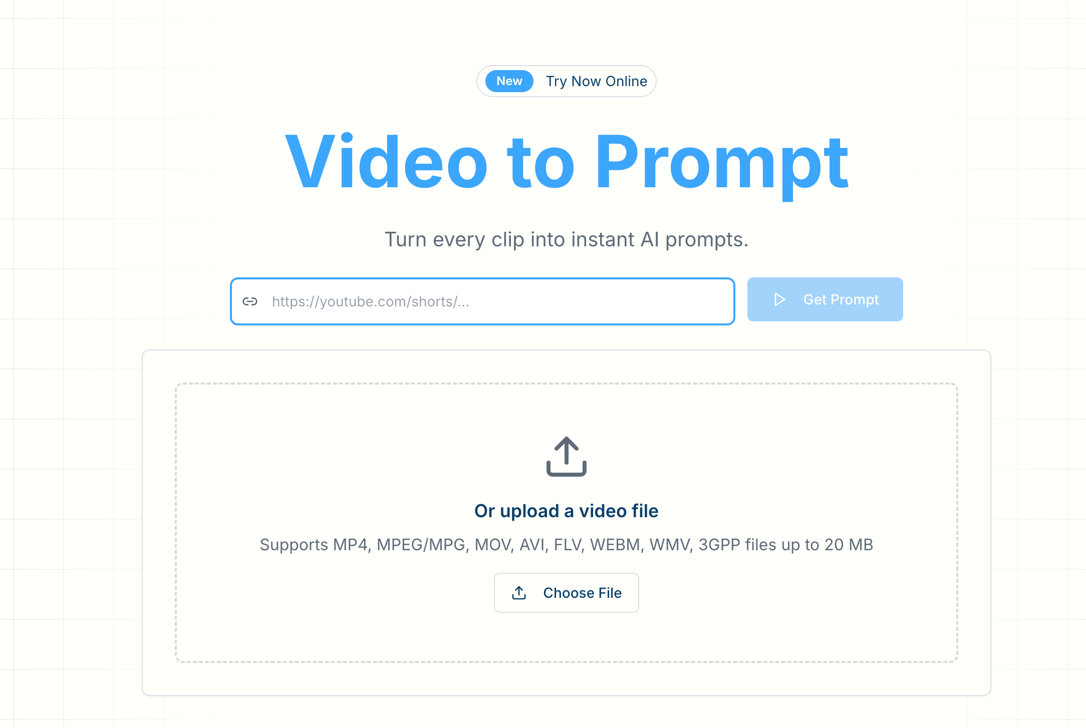 Video to Prompt Generator screenshot 1