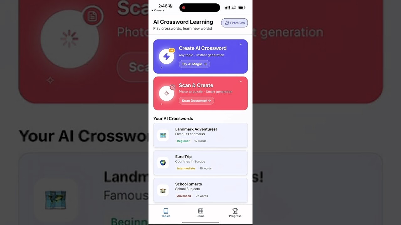 Crossword Learn - AI Crossword Puzzles screenshot 6