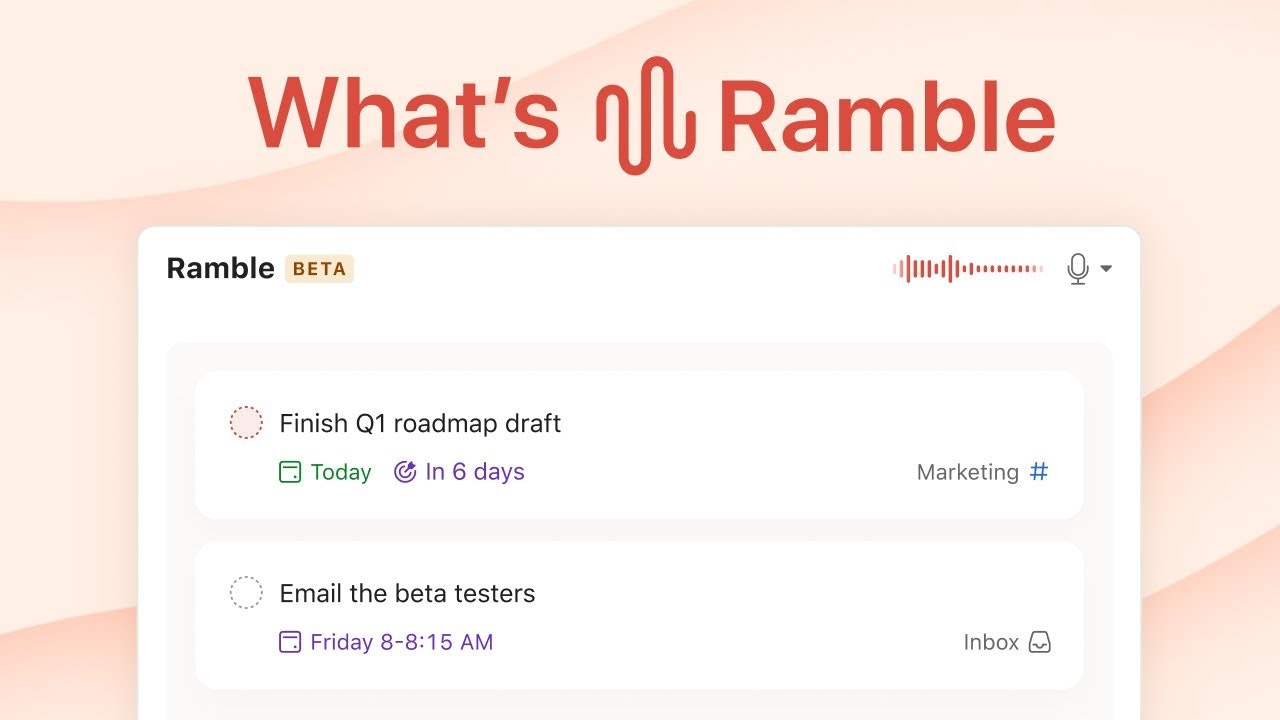 Ramble by Todoist screenshot 4