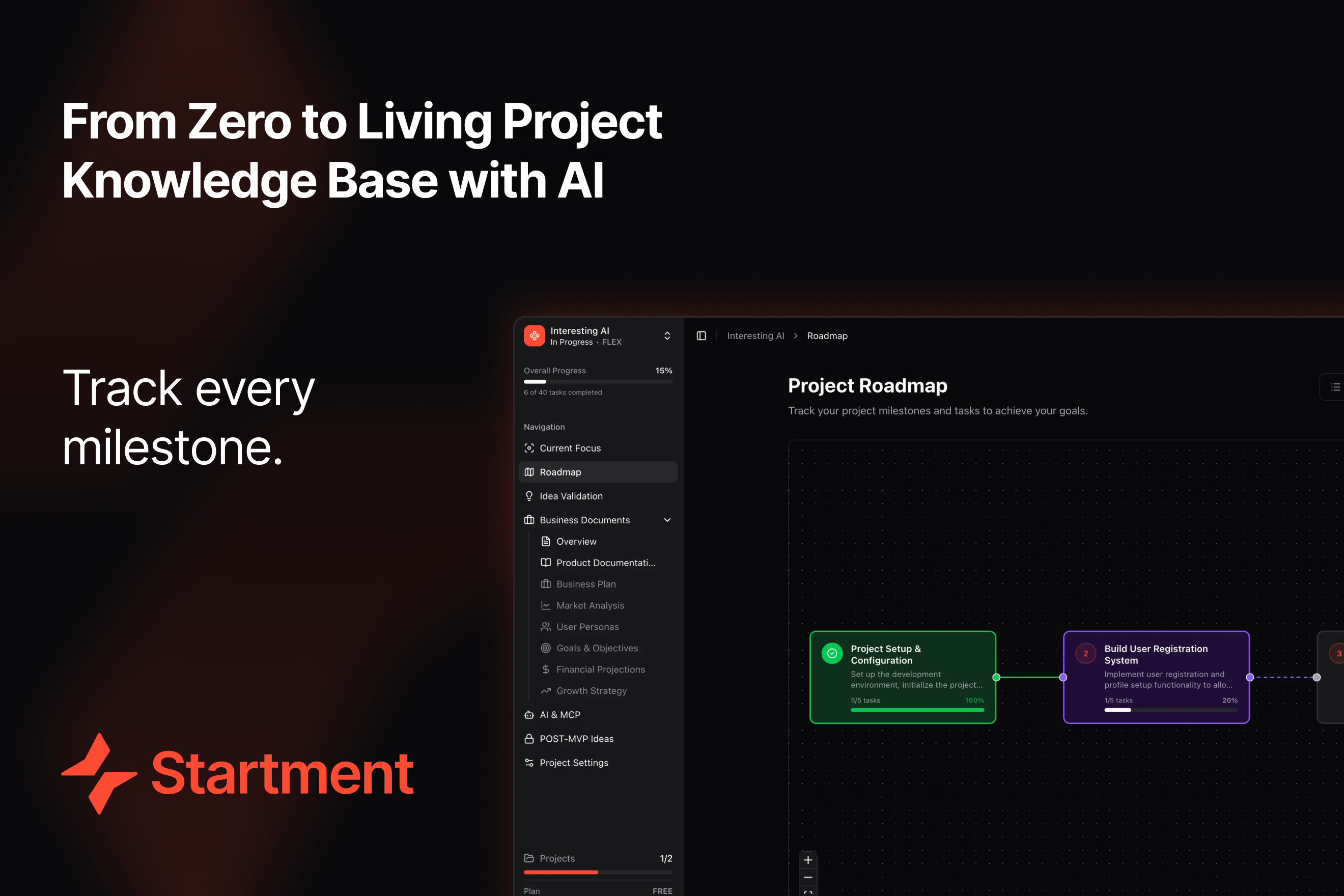 Startment AI screenshot 2