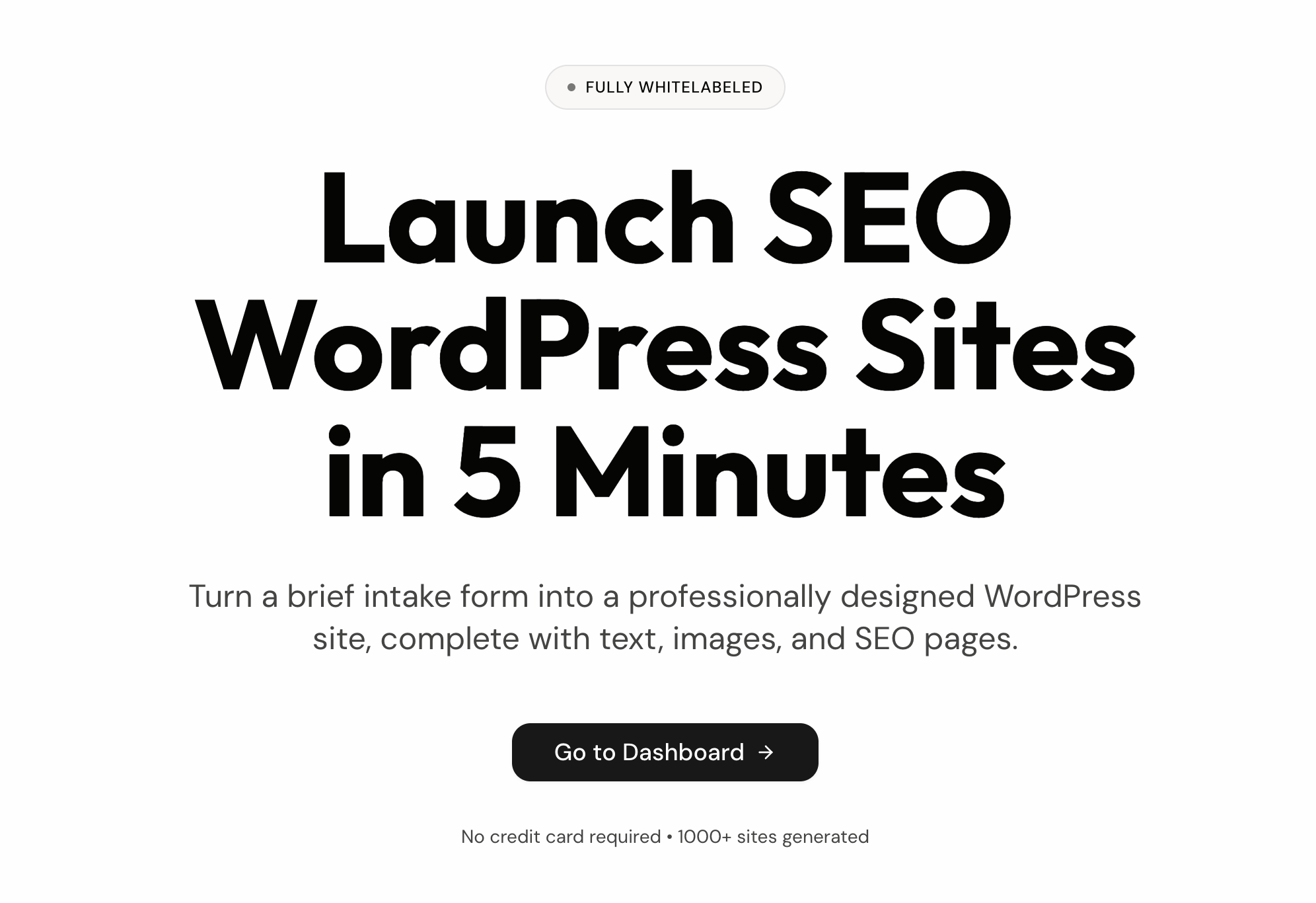 1clickwebsite.ai screenshot 1