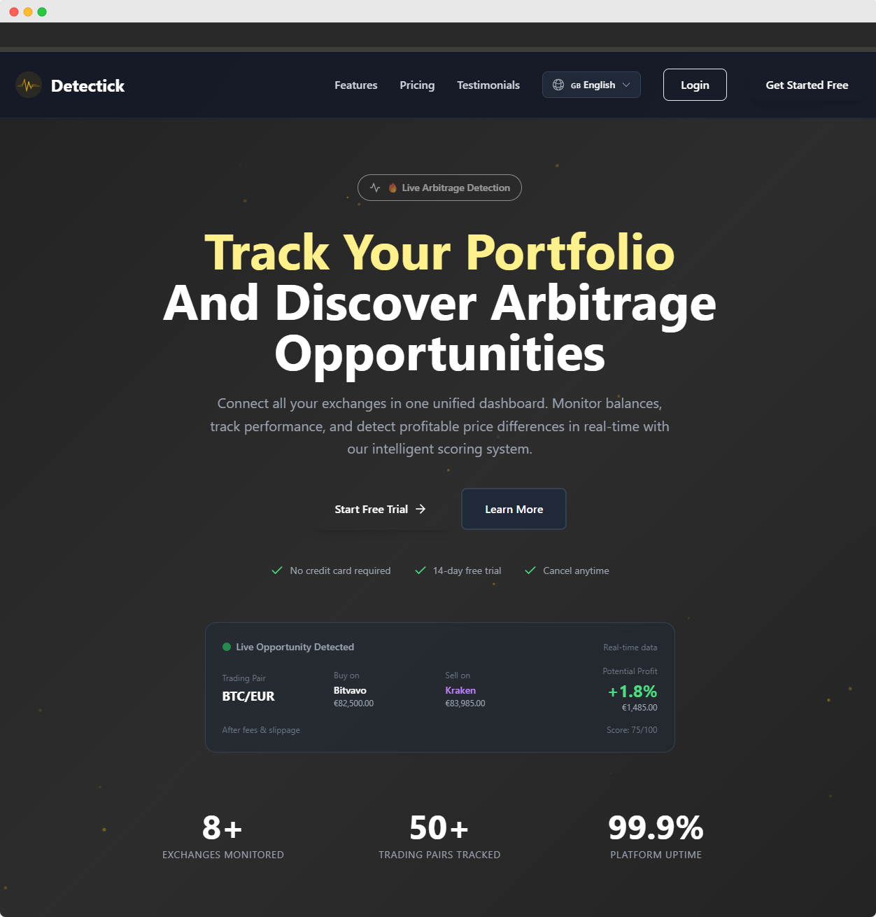 Detectick screenshot 1