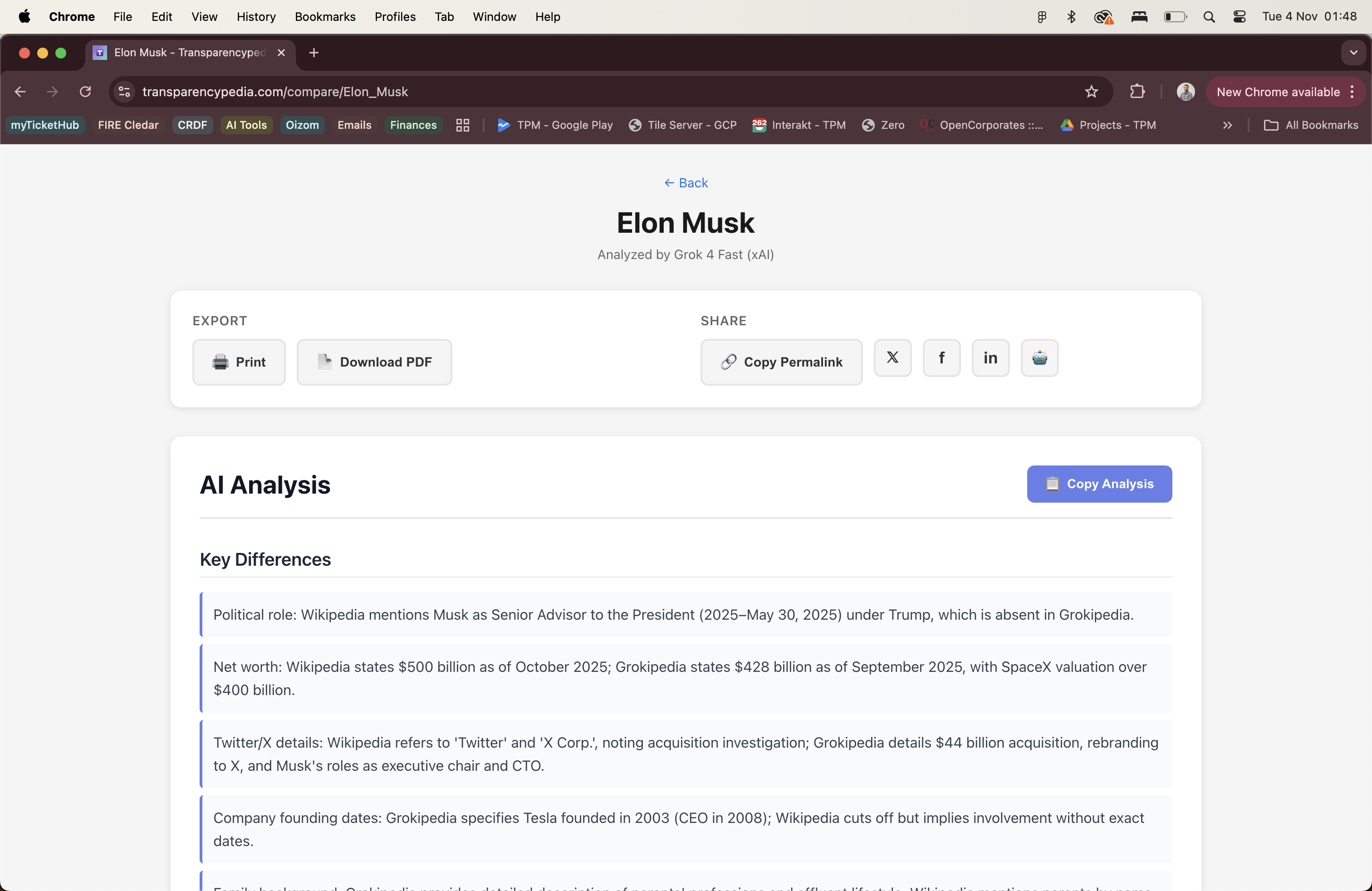 Transparencypedia screenshot 2