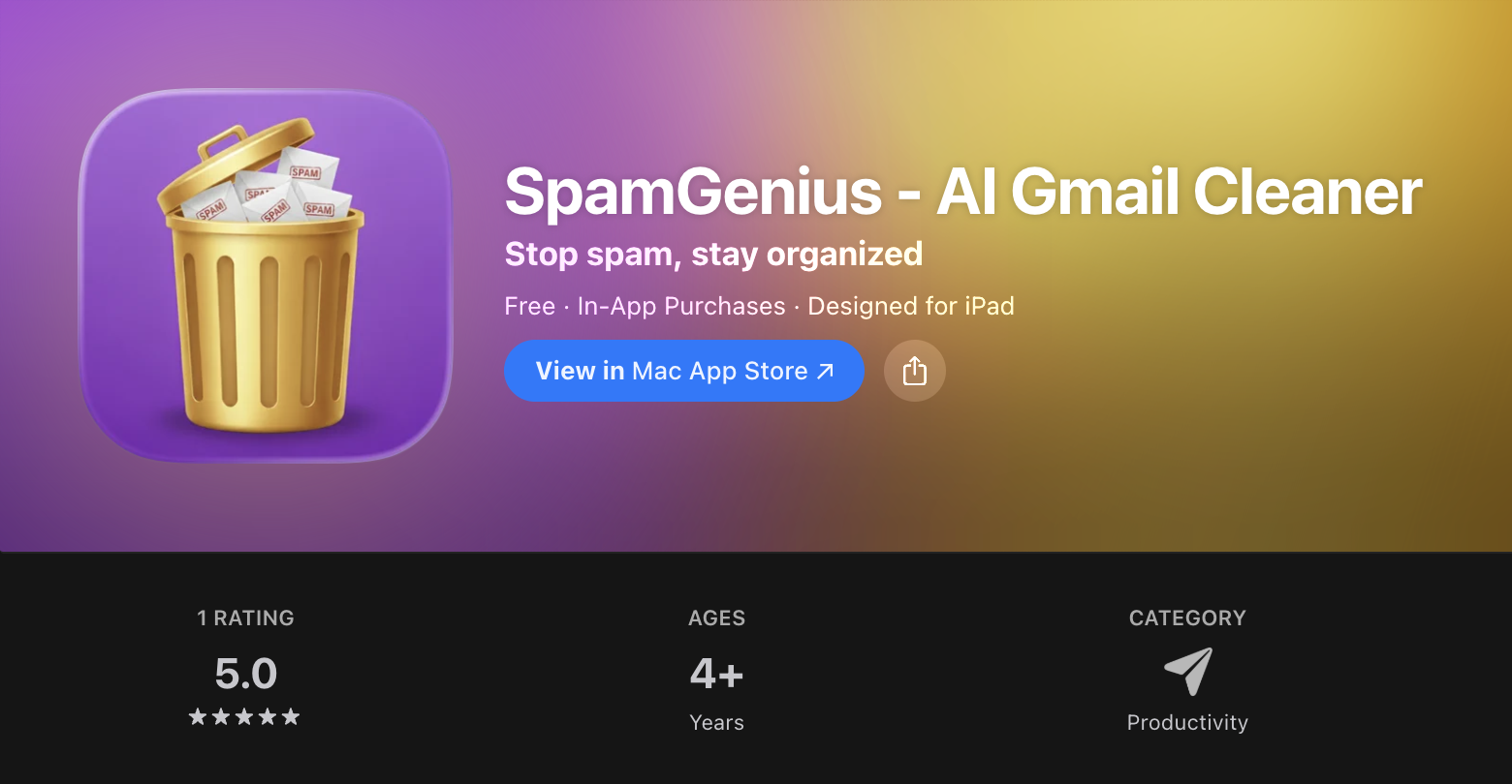 SpamGenius screenshot 3