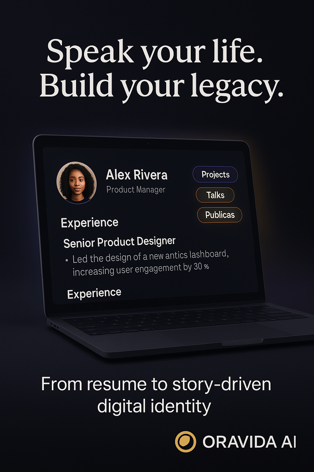 Oravida AI screenshot 2