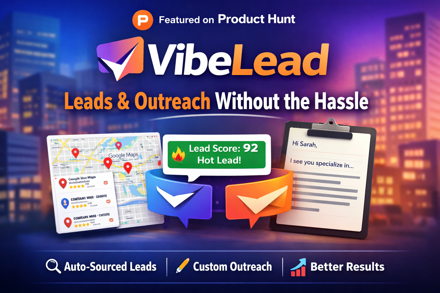 VibeLead screenshot 1