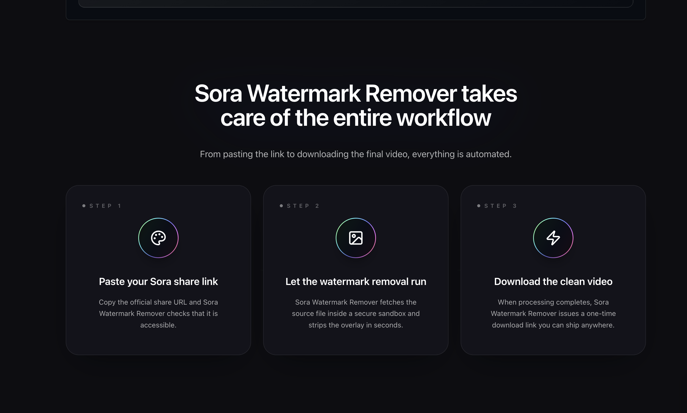 Sora Watermark Remover screenshot 3