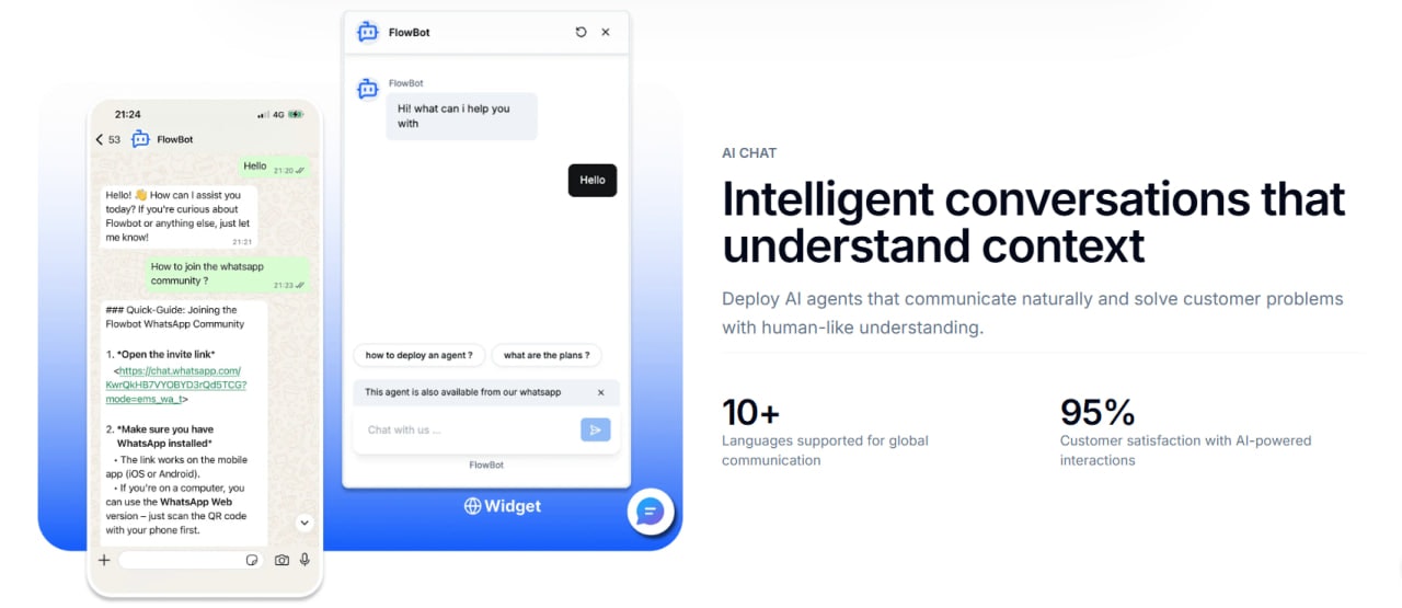 FlowBot screenshot 1