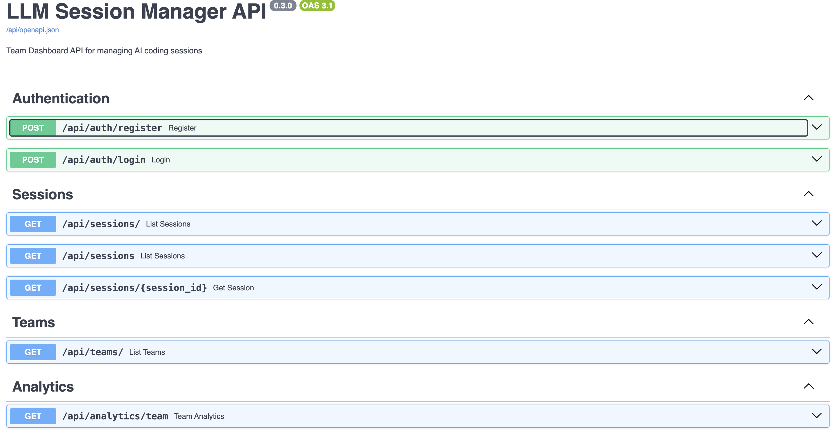 LLM Session Manager screenshot 7