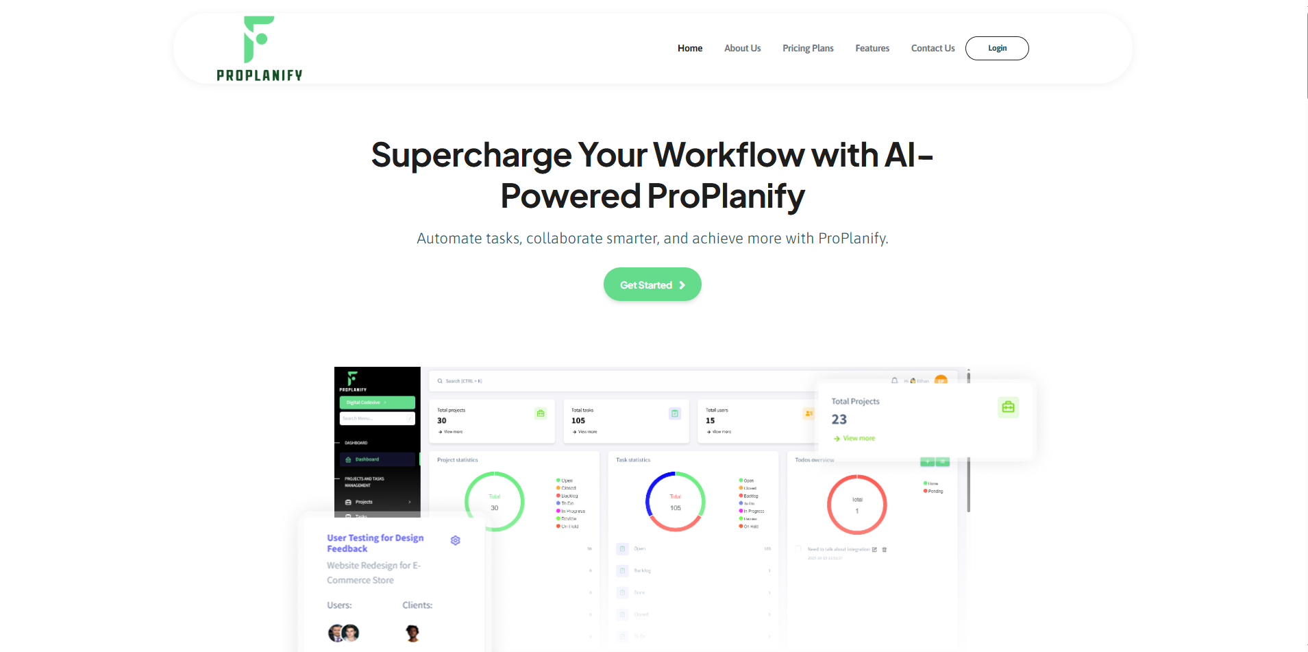 ProPlanify screenshot 1