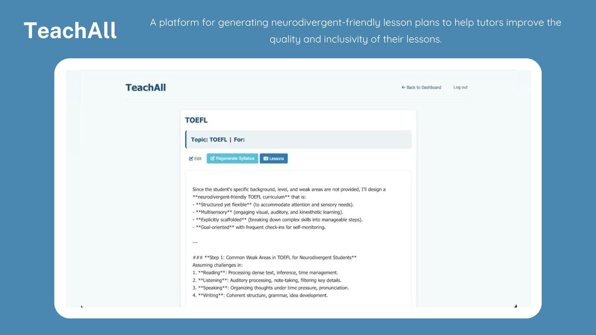 TeachAII screenshot 8