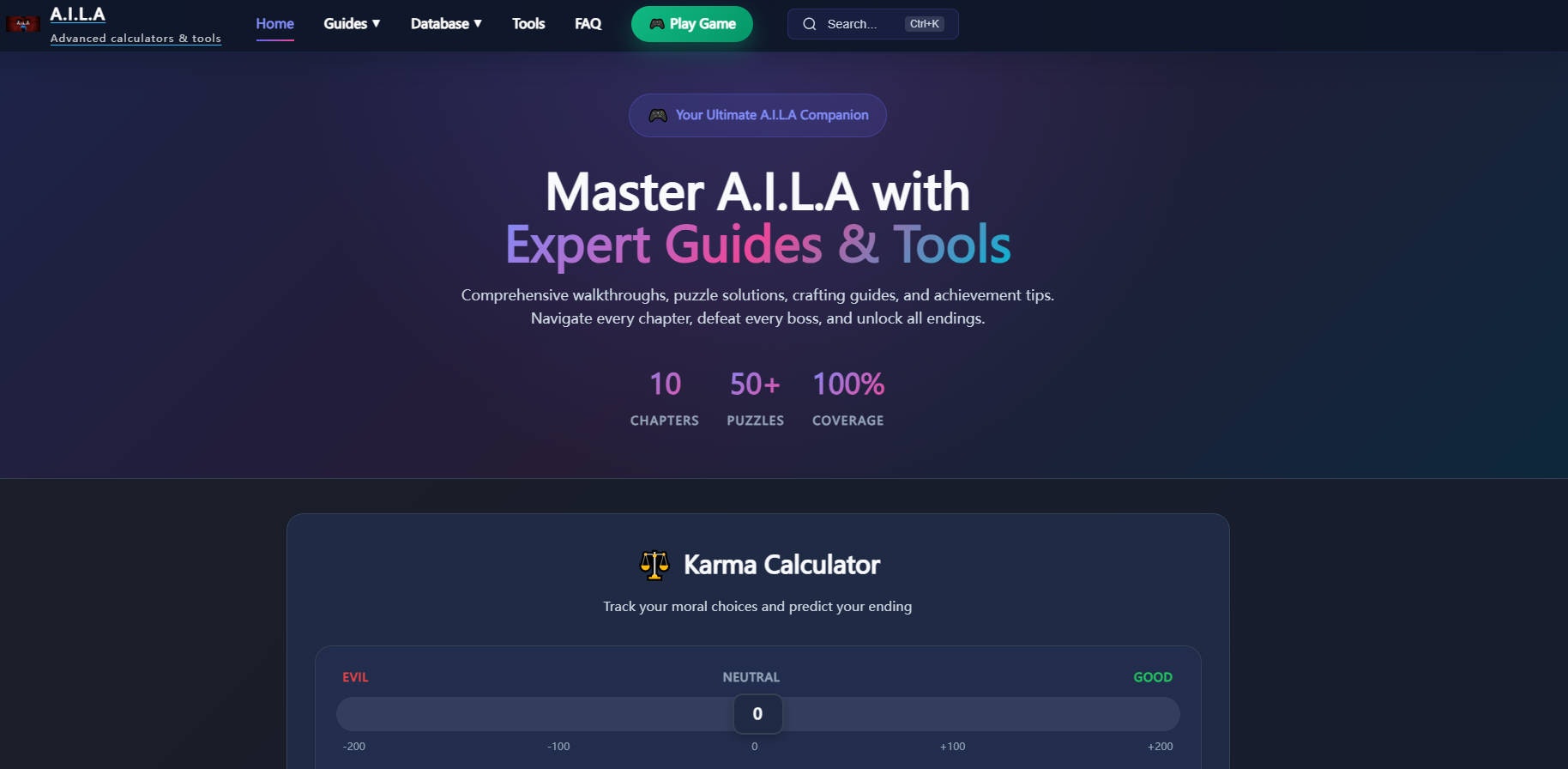 A.I.L.A Calculator screenshot 2