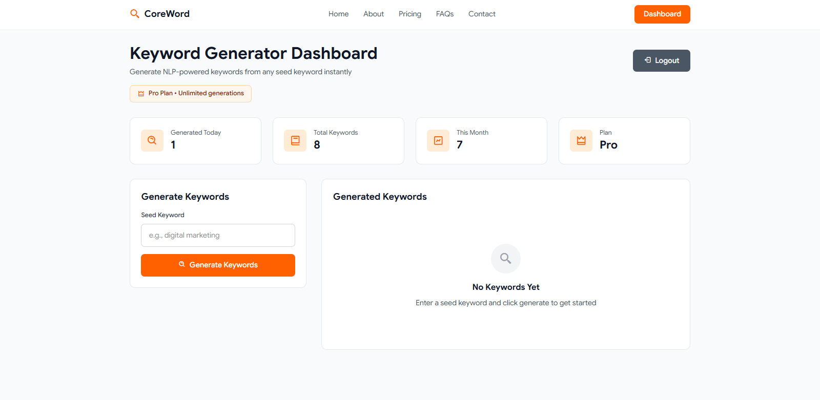 CoreWord screenshot 4