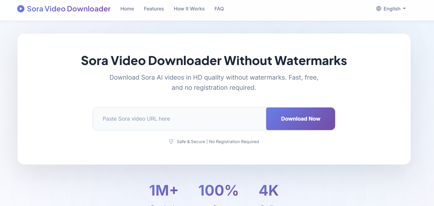 Sora Video Downloader screenshot 1