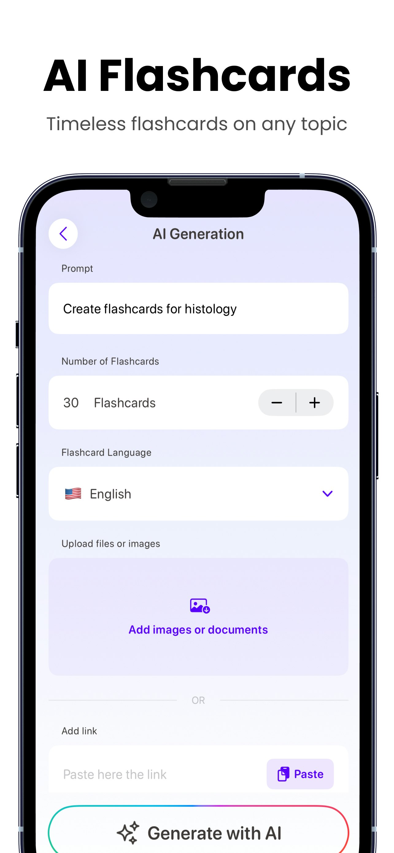 Stufy - AI Flashcards screenshot 2