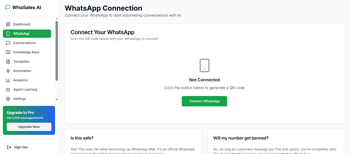 WhaSales AI screenshot 2
