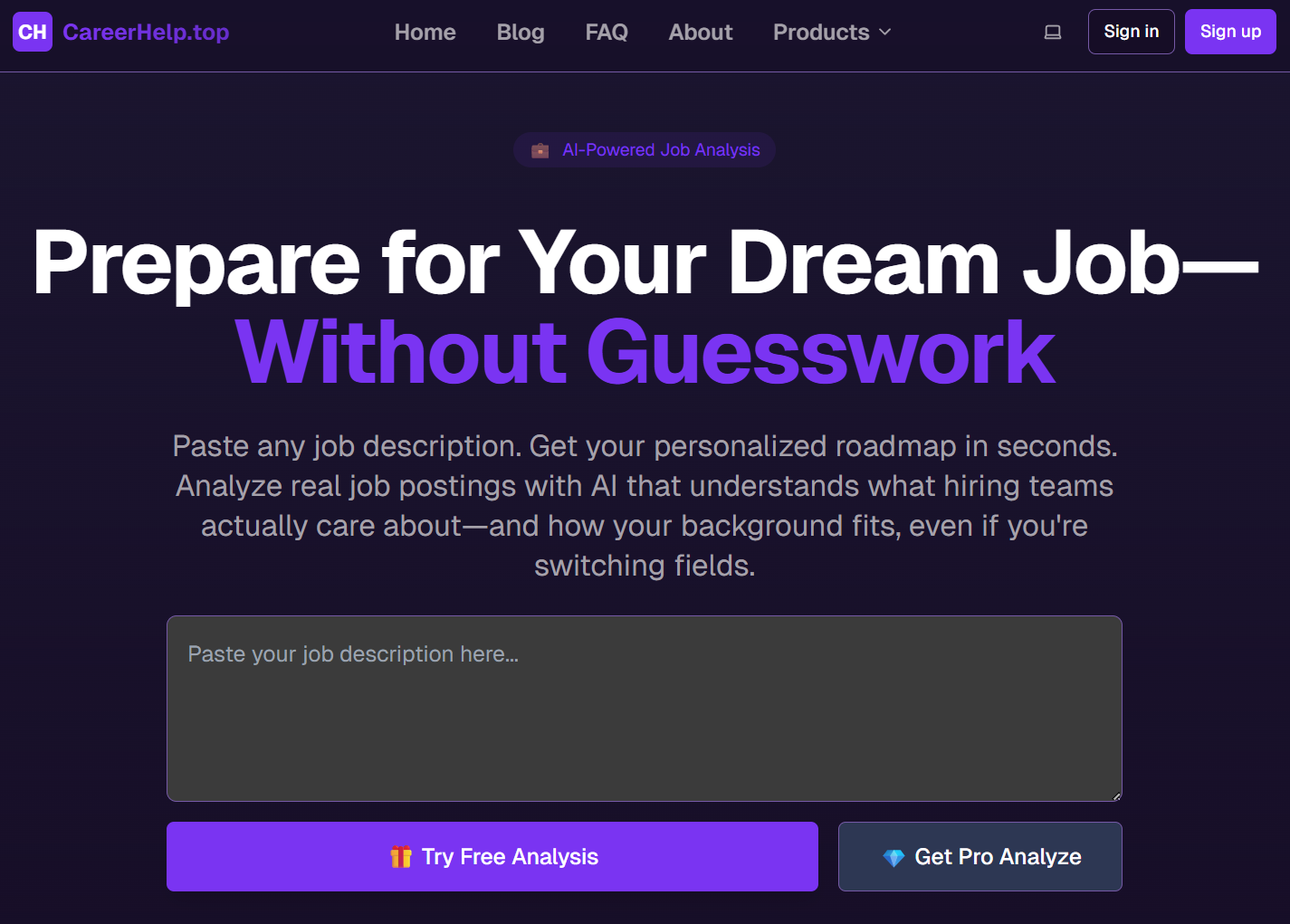CareerHelp screenshot 1