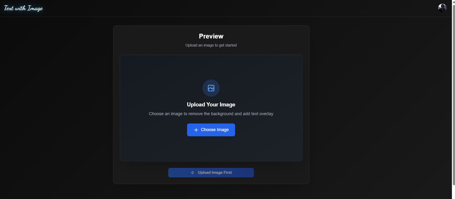 Text with Image screenshot 2