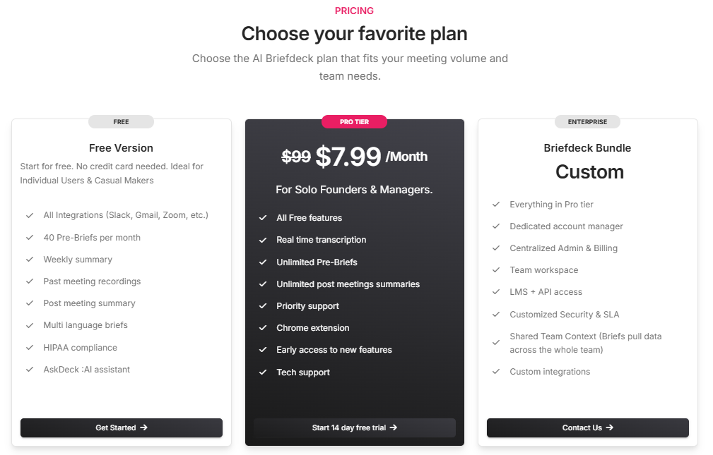 Briefdeck screenshot 4