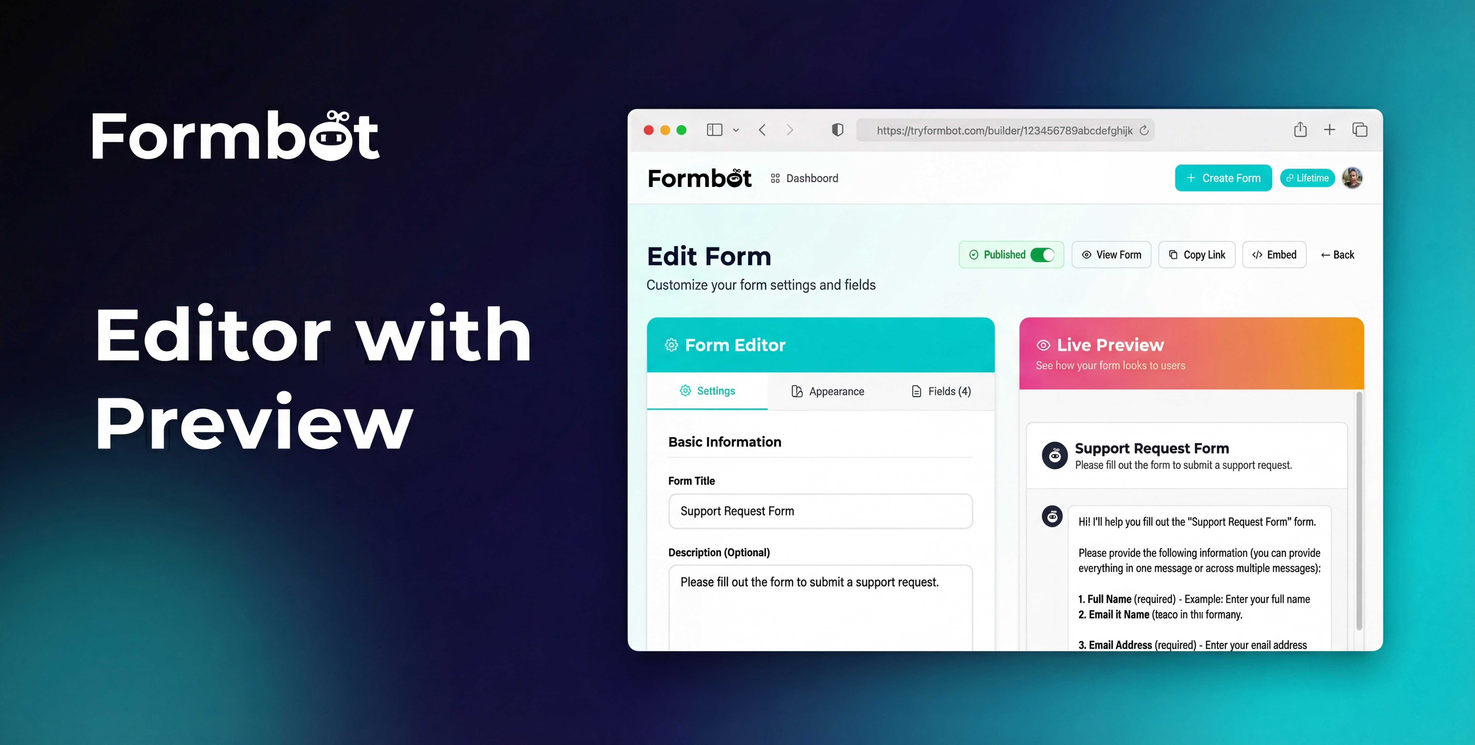 Formbot screenshot 3