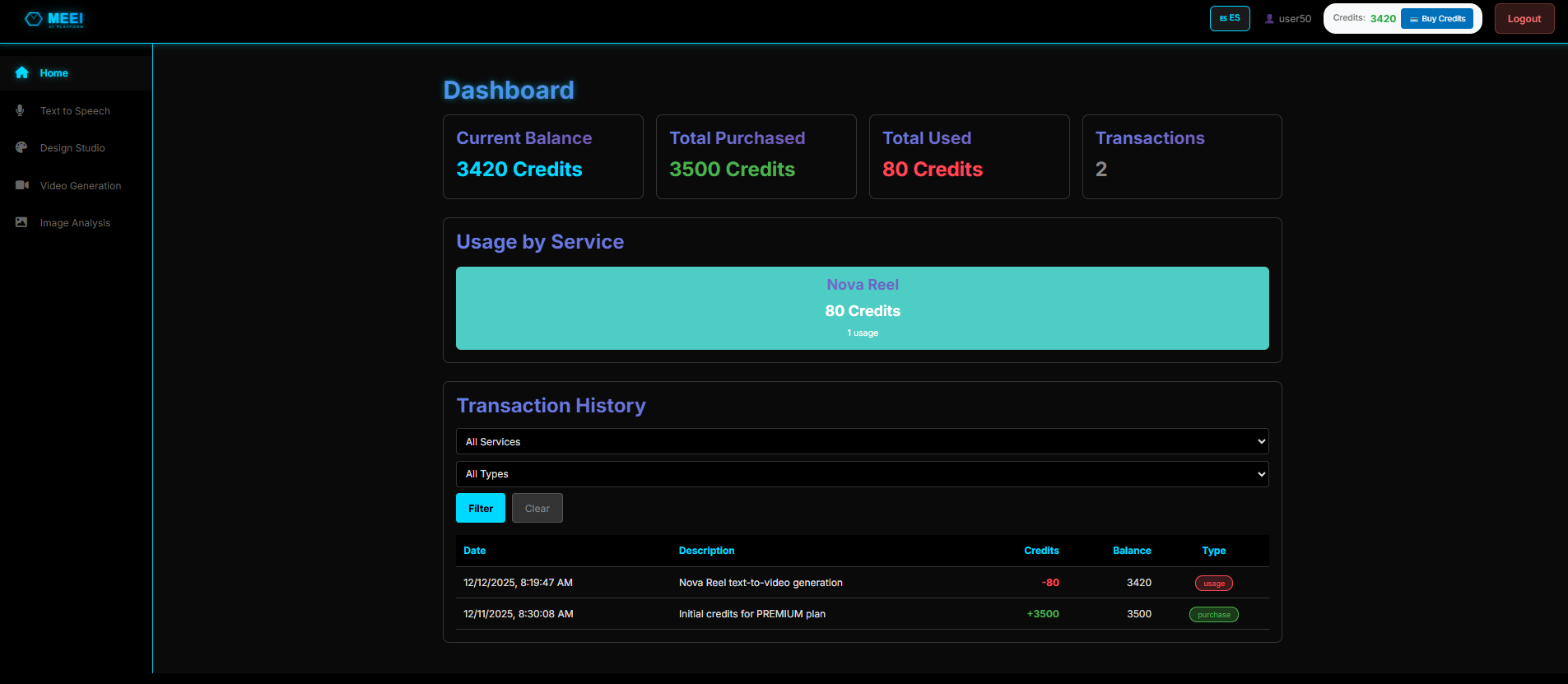 MEEI - AI-Creation Platform screenshot 3