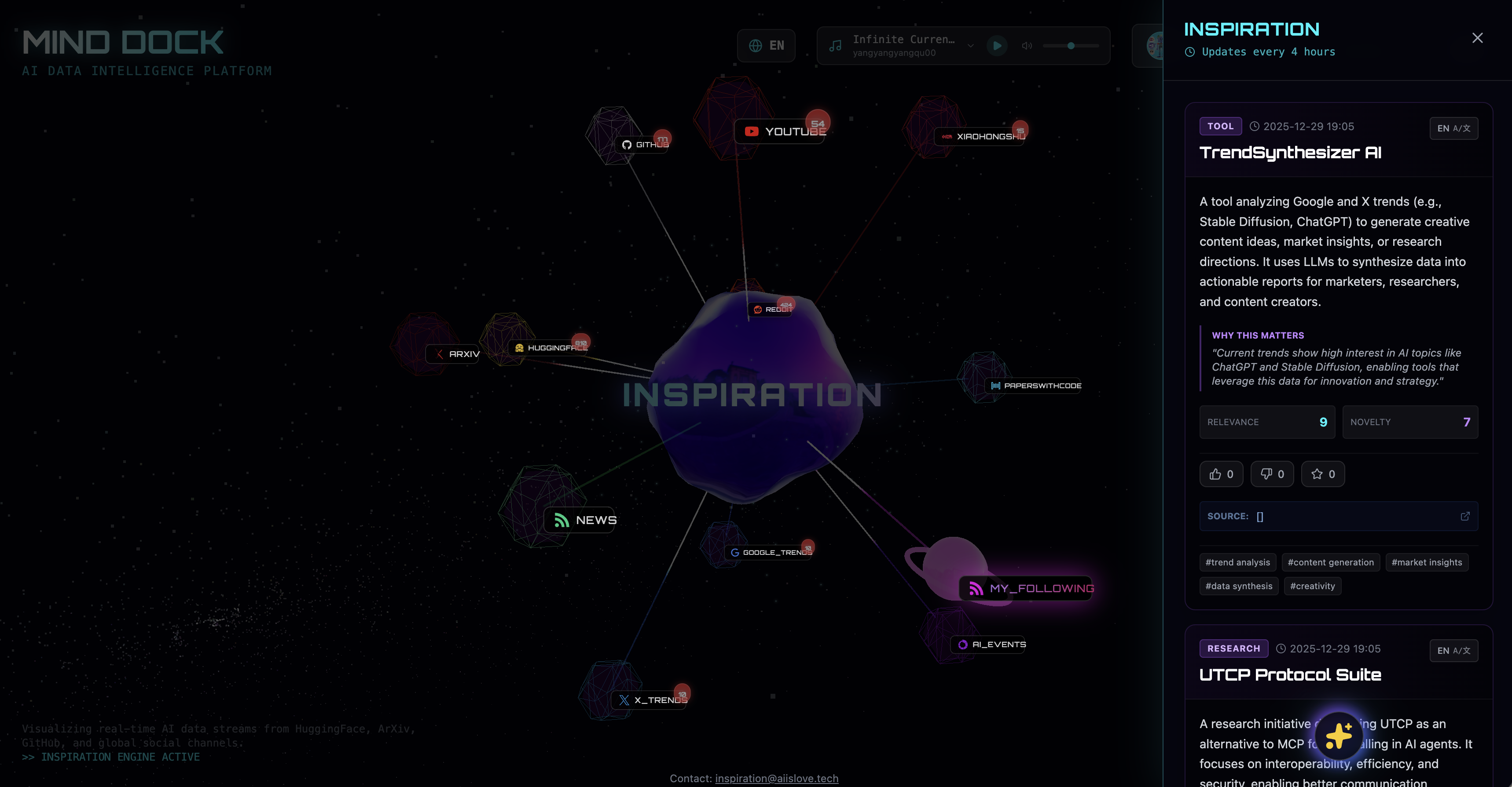 Inspiration by Mind Dock screenshot 2