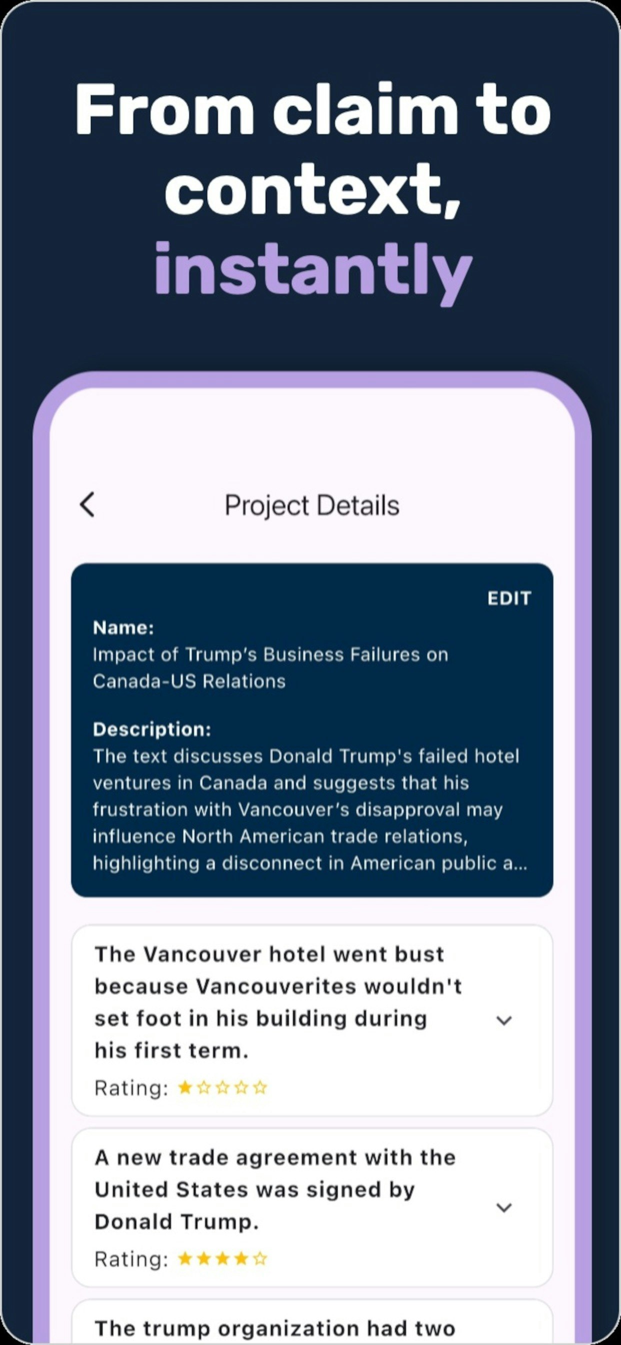 CheckForFacts - now for your iPhone screenshot 5