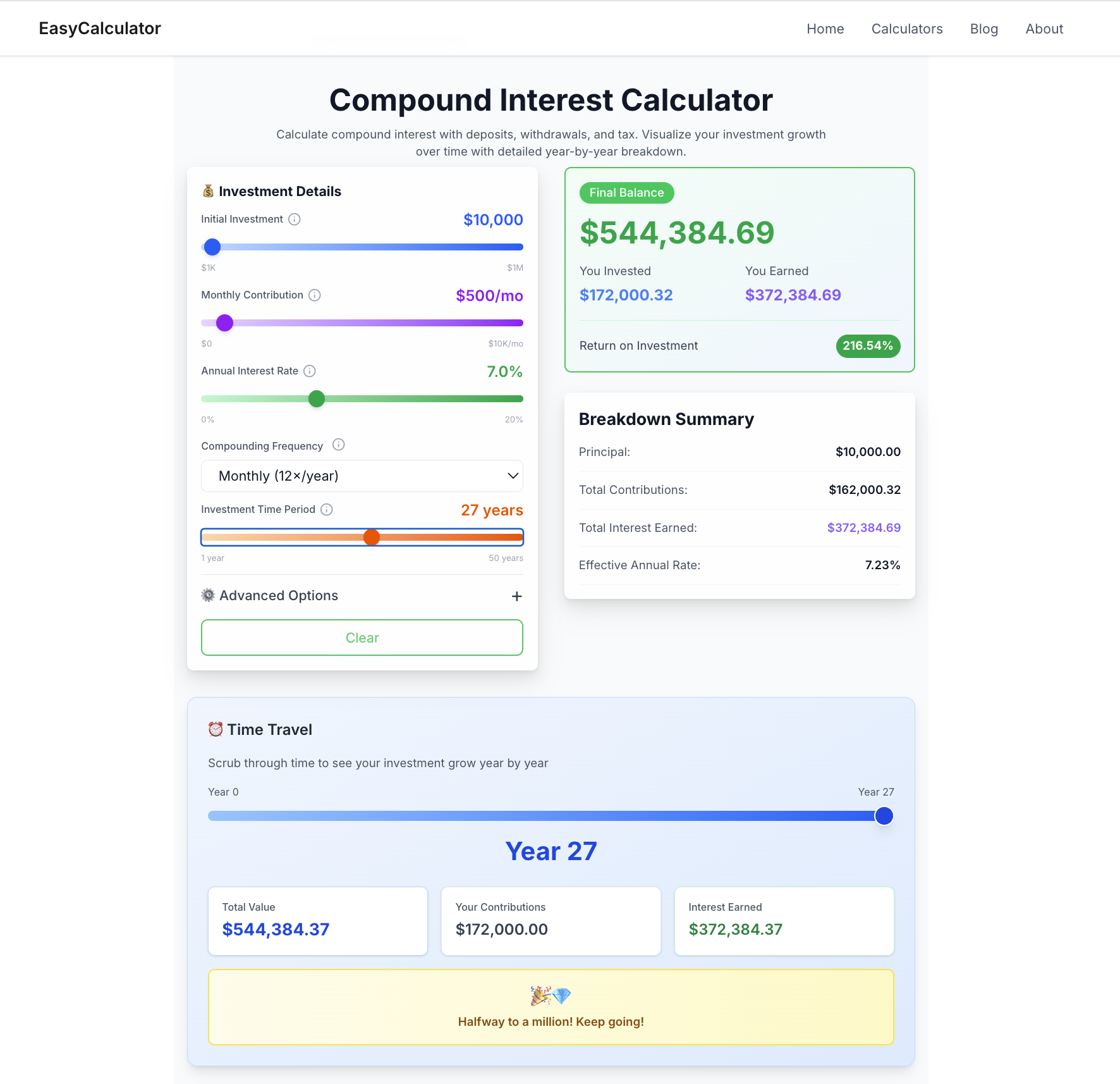 EasyCalculator screenshot 3