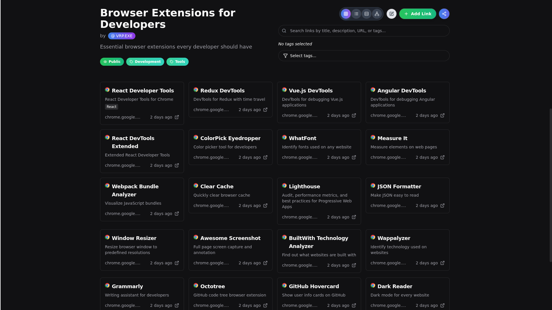Stashed- Pinterest boards for your links screenshot 2