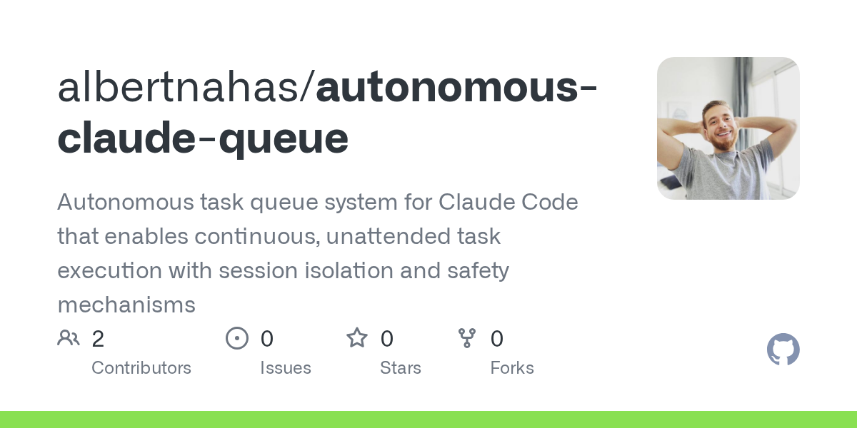 Claude Code Autonomous Queue screenshot 1