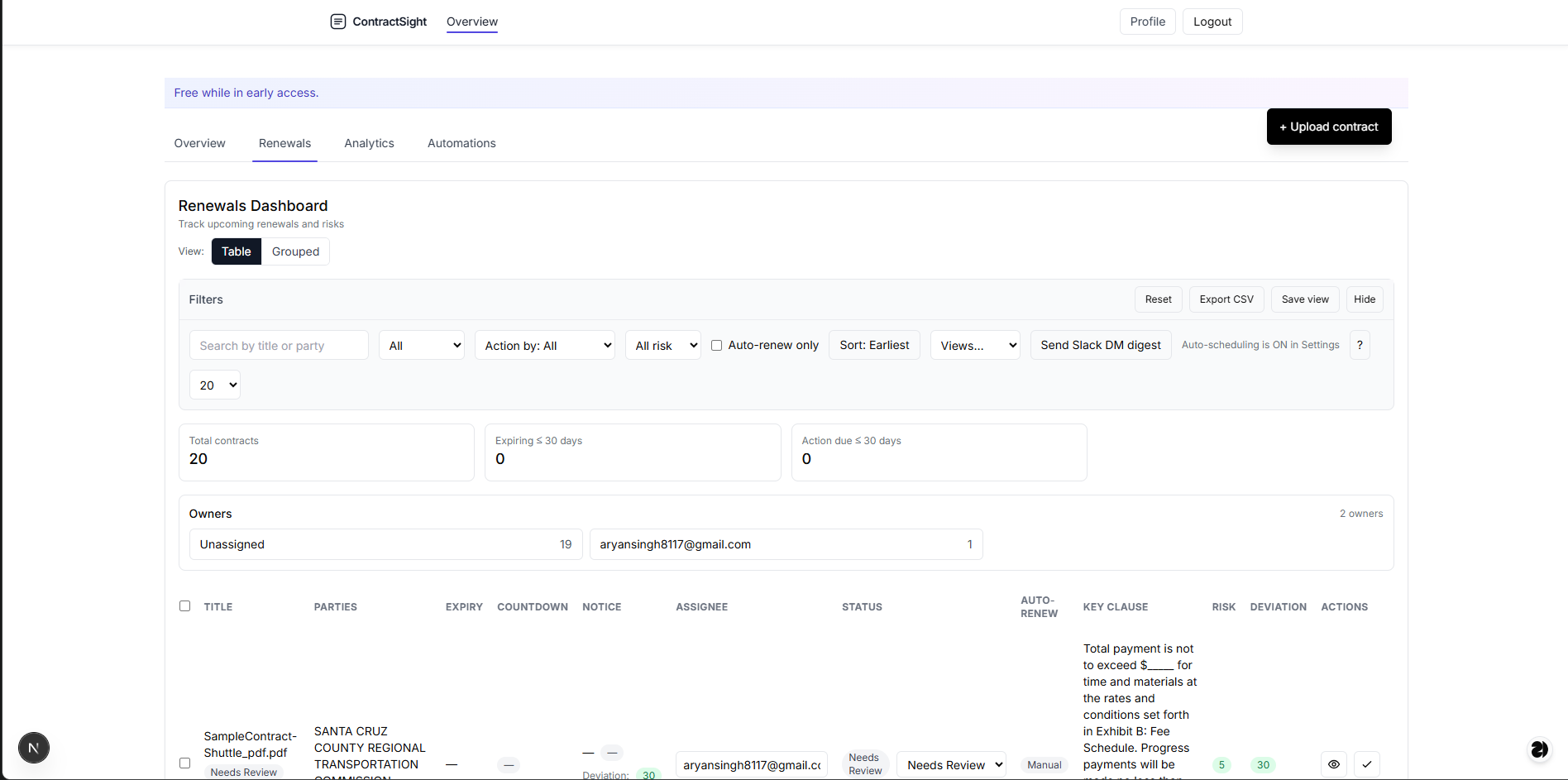 ContractSight screenshot 5