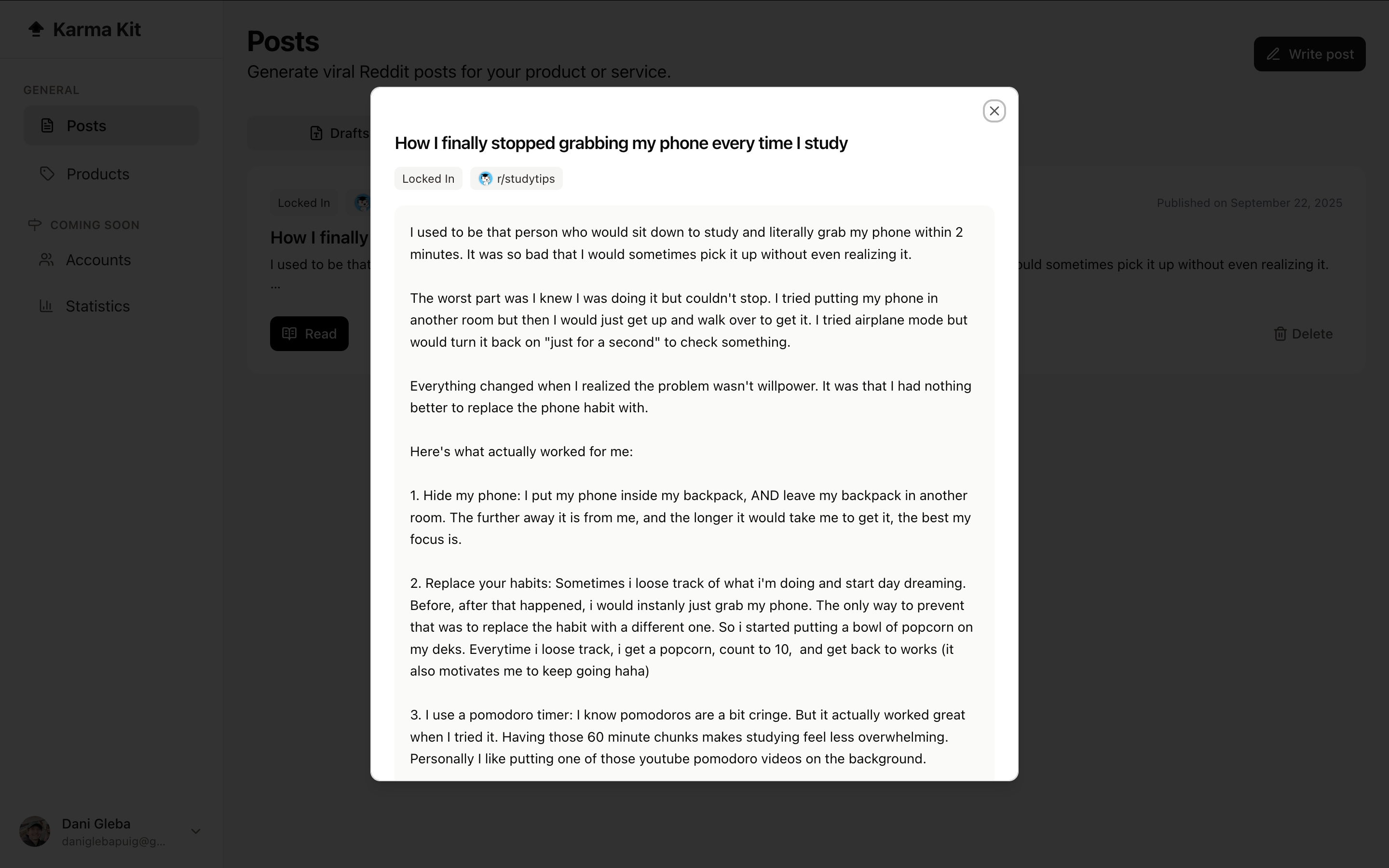 Karma Kit screenshot 5