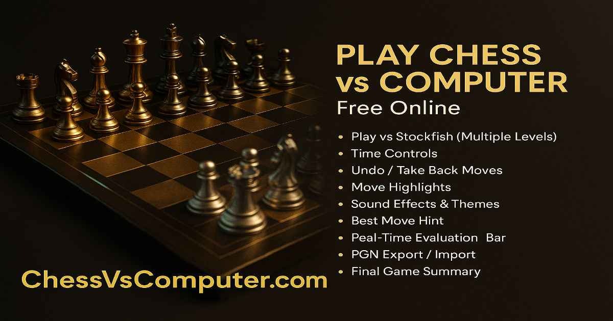 Play Chess vs Computer screenshot 1