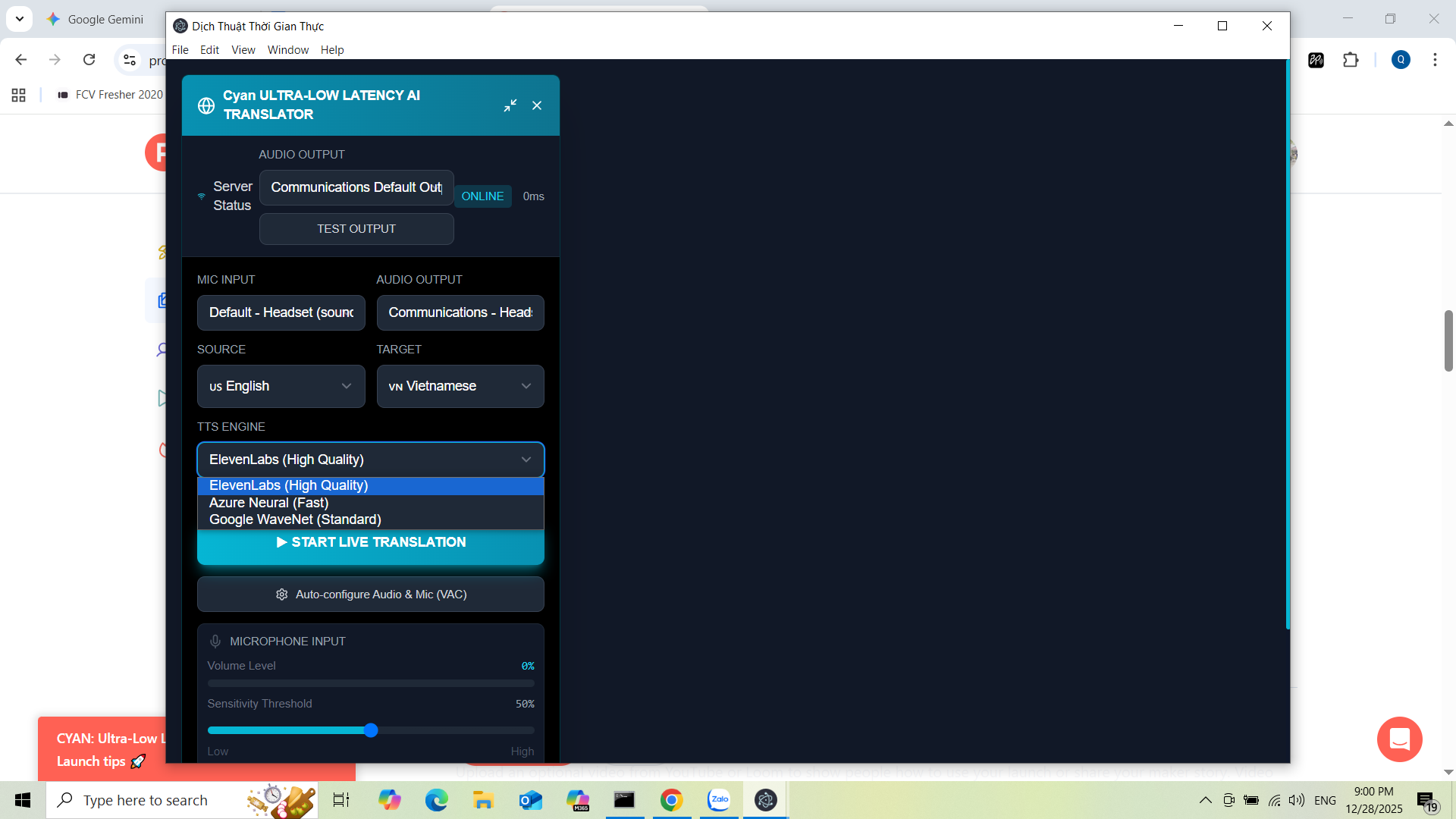 CYAN: Ultra-Low Latency AI Translator screenshot 5