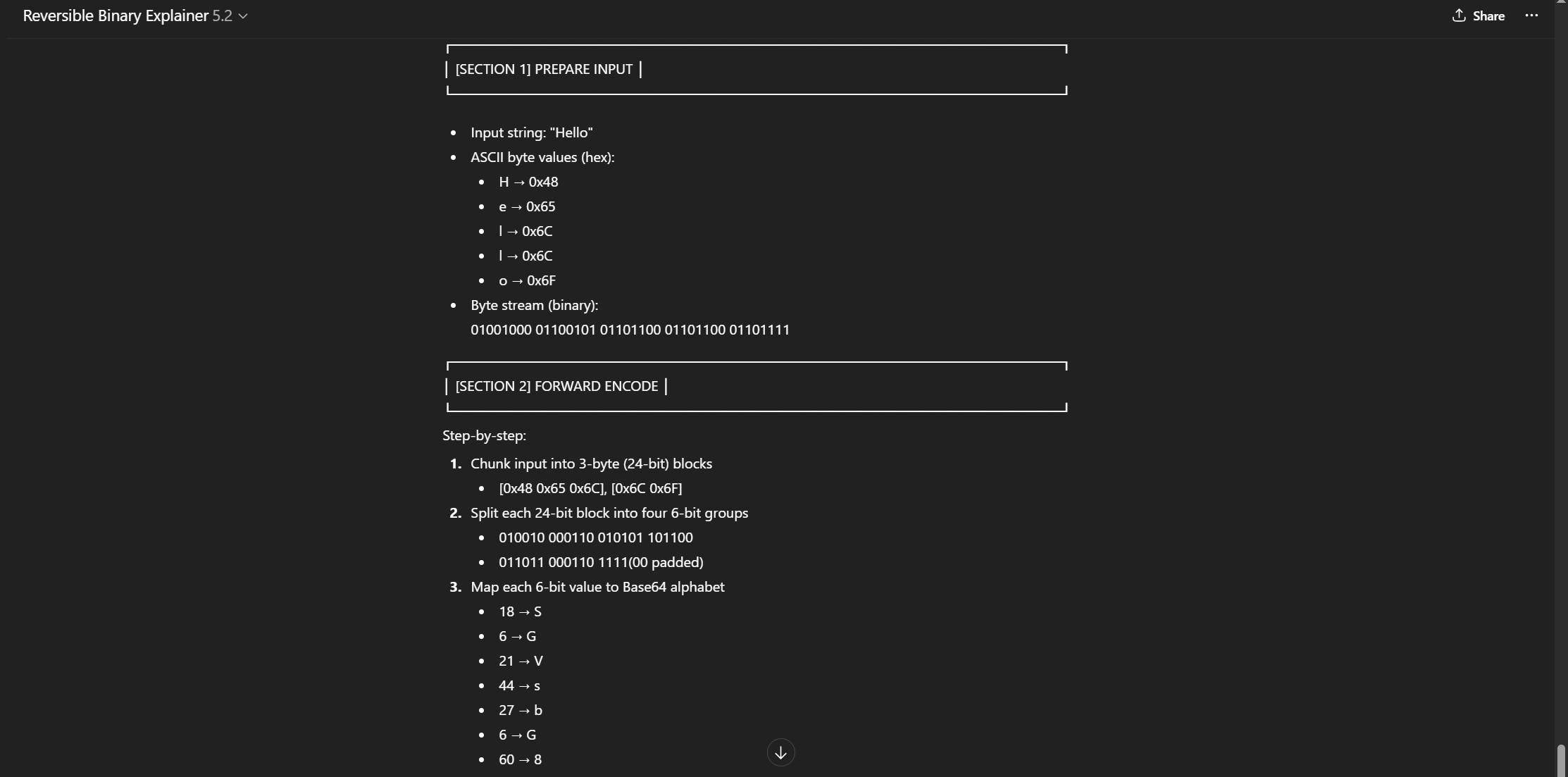 Reversible Binary Explainer screenshot 35