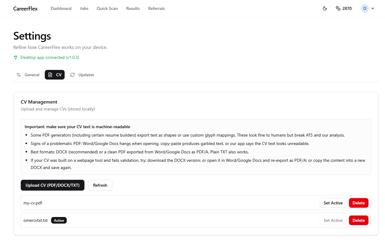 CareerFlex screenshot 4