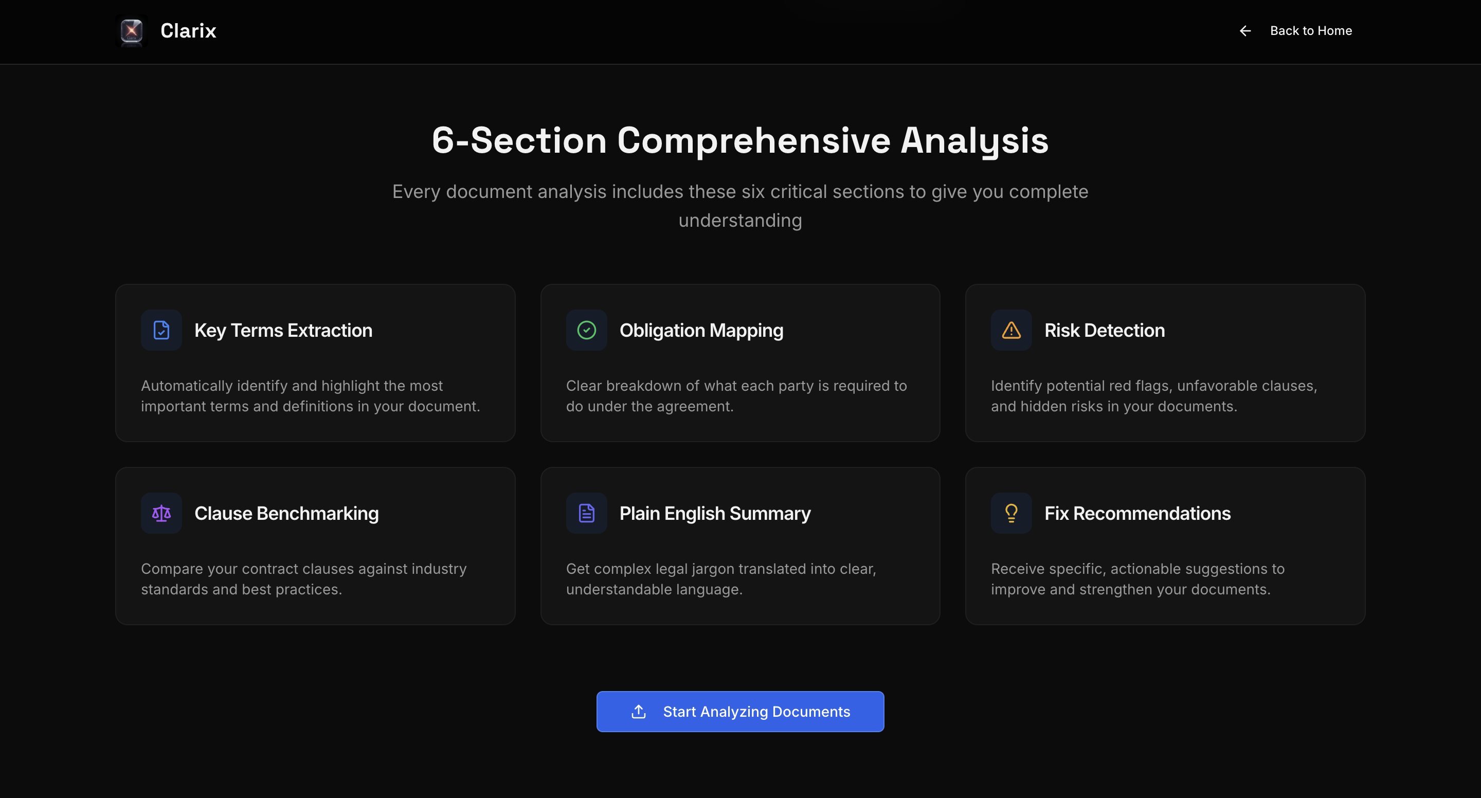 Clarix - Al Document Analyzer screenshot 3
