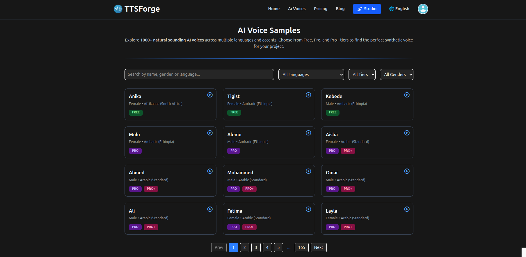 TTSForge AI Voice Generator screenshot 2