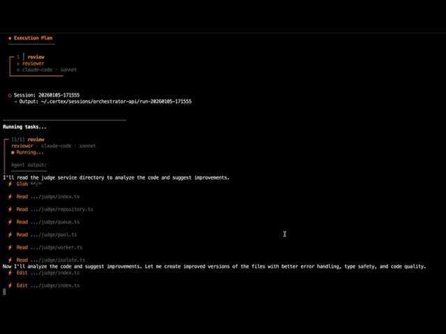Cortex screenshot 1